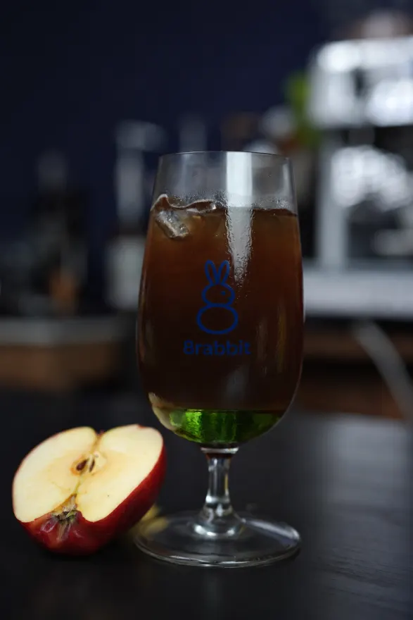 Apple Fizz Americano