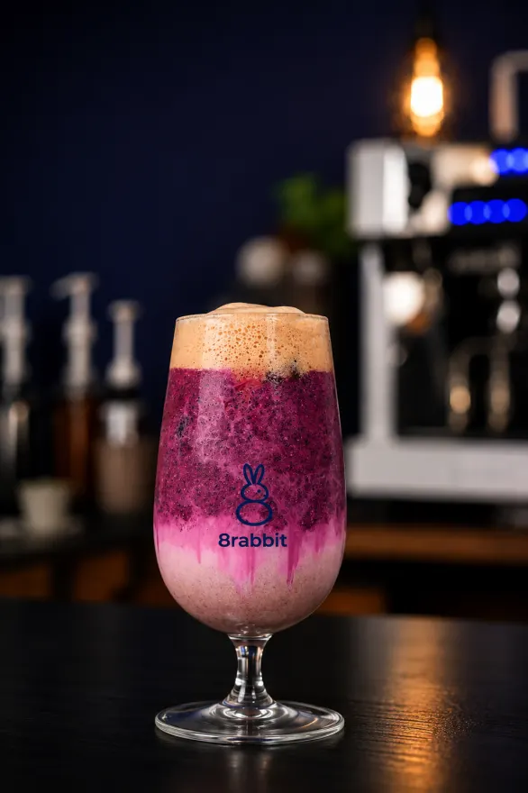 Dragon Caramel Iced Latte